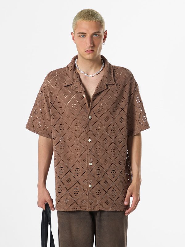 VAMOS CLO VAMOS CLO Košulja 'Calendula'  smeđa