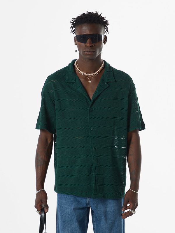 VAMOS CLO VAMOS CLO Košulja 'Catmint'  petrol