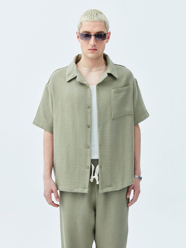 VAMOS CLO VAMOS CLO Košulja 'Indre'  kaki