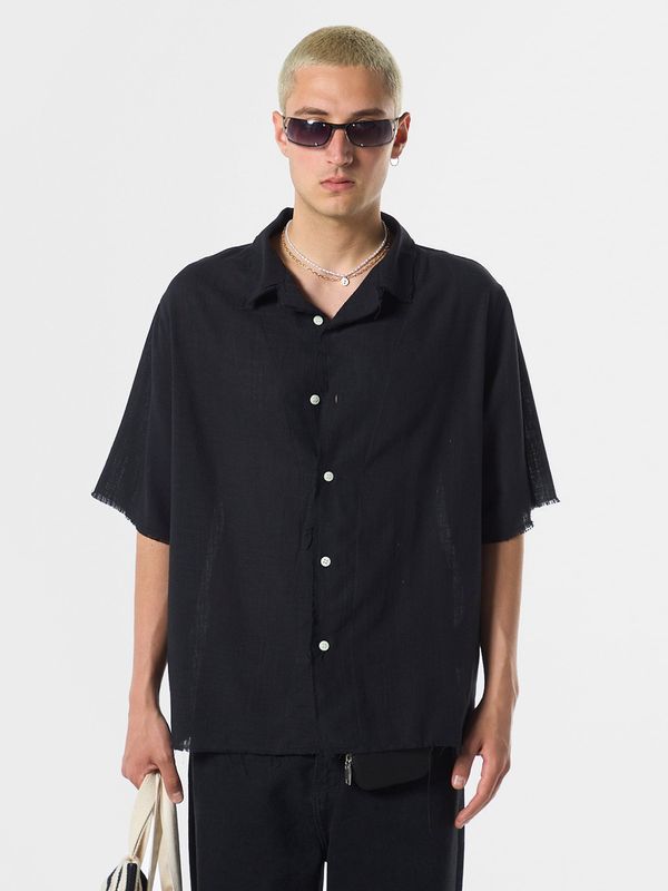 VAMOS CLO VAMOS CLO Košulja 'Irving'  crna