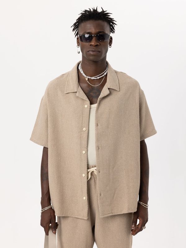 VAMOS CLO VAMOS CLO Košulja 'Linaria'  svijetlosmeđa