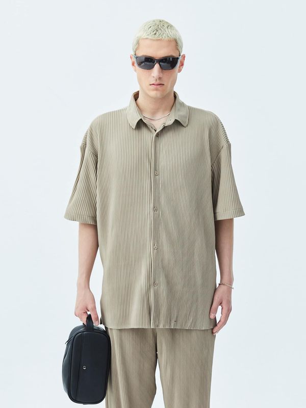 VAMOS CLO VAMOS CLO Košulja 'Manche'  maslinasta