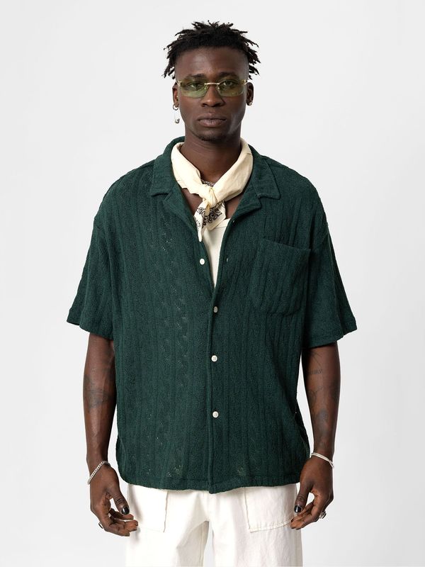 VAMOS CLO VAMOS CLO Košulja 'Marshall'  tamno zelena