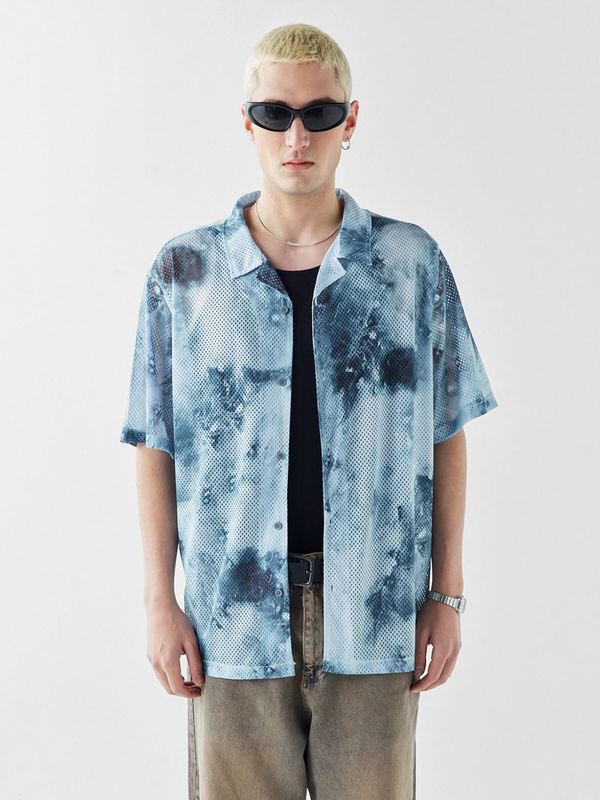 VAMOS CLO VAMOS CLO Košulja 'Miami'  plava melange