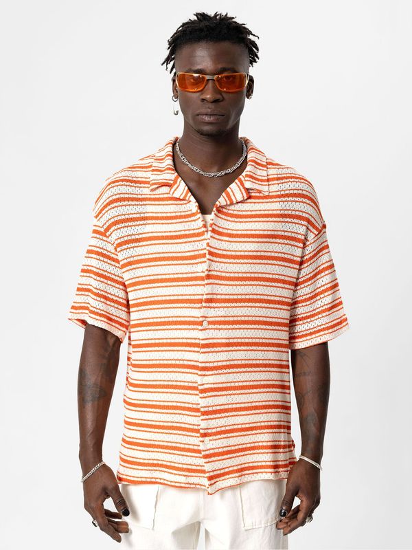 VAMOS CLO VAMOS CLO Košulja  narančasta / bijela