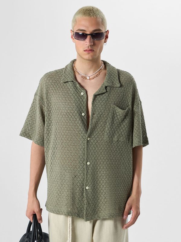 VAMOS CLO VAMOS CLO Košulja 'Nemesia'  maslinasta