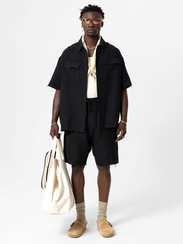 VAMOS CLO VAMOS CLO Košulja 'North Richland Hills'  crna