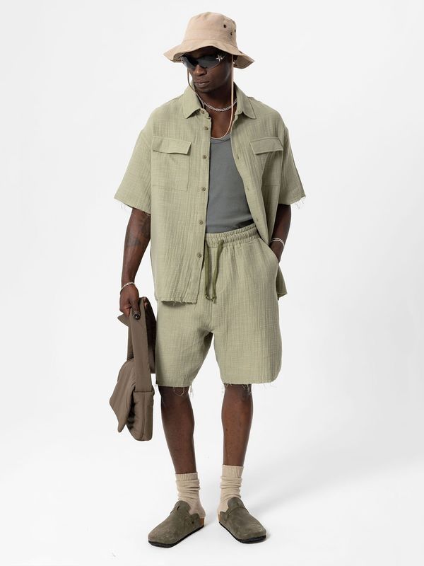 VAMOS CLO VAMOS CLO Košulja 'North Richland Hills'  zelena