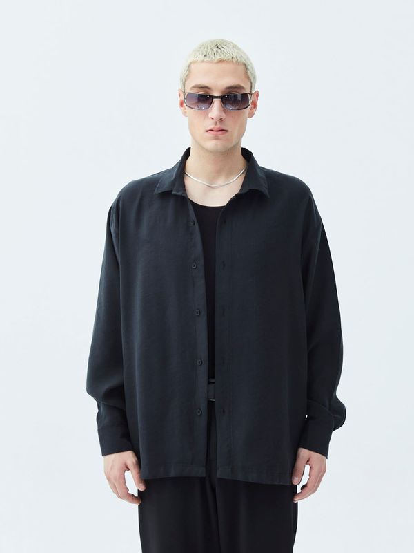 VAMOS CLO VAMOS CLO Košulja 'Oceanside'  crna