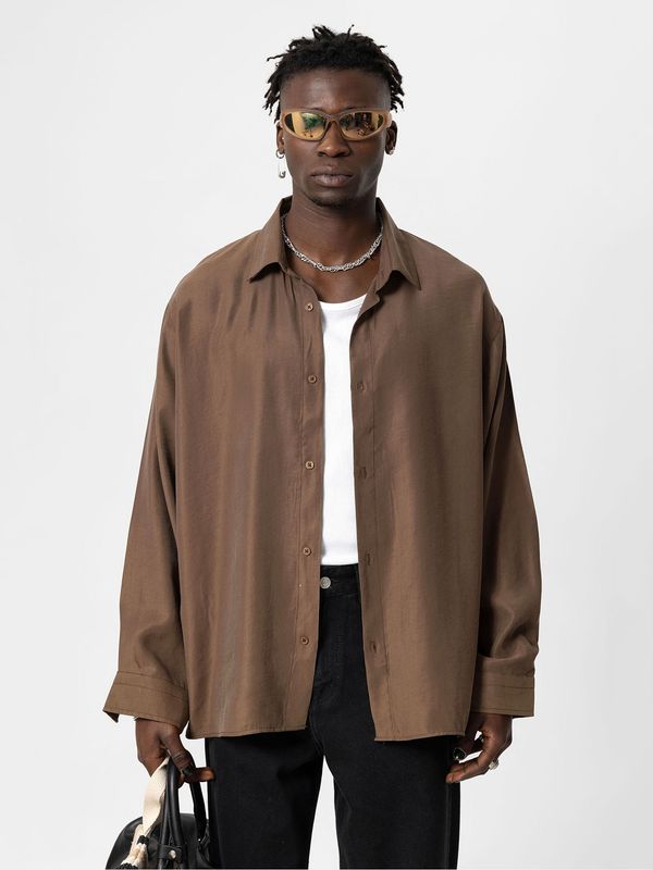 VAMOS CLO VAMOS CLO Košulja 'Oceanside'  smeđa