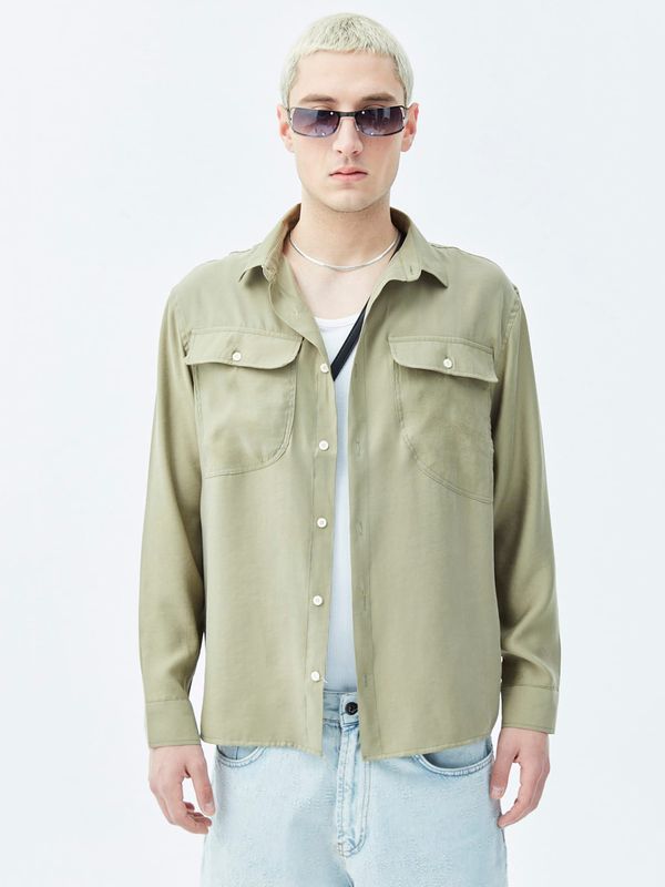 VAMOS CLO VAMOS CLO Košulja 'Oklahoma City'  kaki