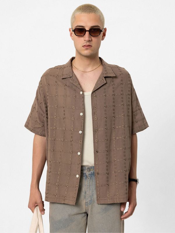 VAMOS CLO VAMOS CLO Košulja 'Persicaria'  smeđa