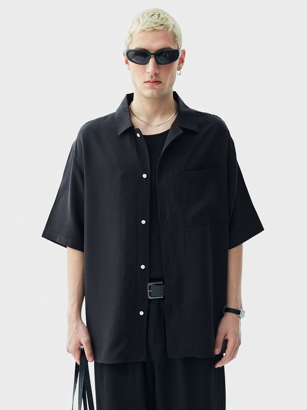 VAMOS CLO VAMOS CLO Košulja 'Phoenix'  crna