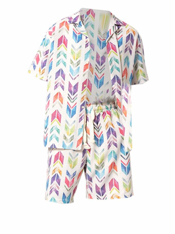 VAMOS CLO VAMOS CLO Košulja 'Rhone'  miks boja / bijela