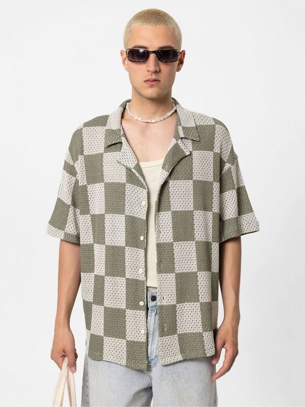 VAMOS CLO VAMOS CLO Košulja 'Santa Rosa'  bež / kaki