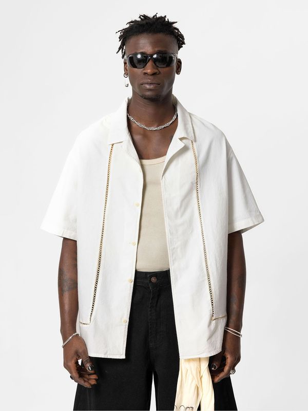 VAMOS CLO VAMOS CLO Košulja 'Shreveport'  ecru/prljavo bijela