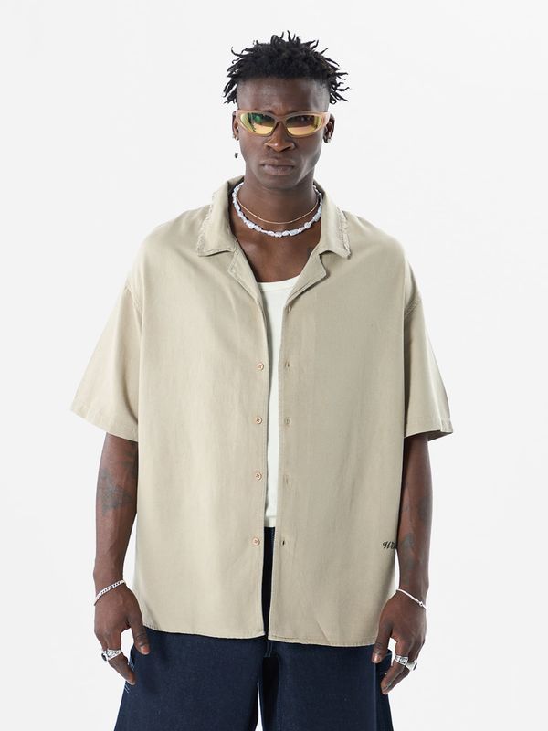 VAMOS CLO VAMOS CLO Košulja 'Snowdrop'  kameno siva / zelena / ljubičasta