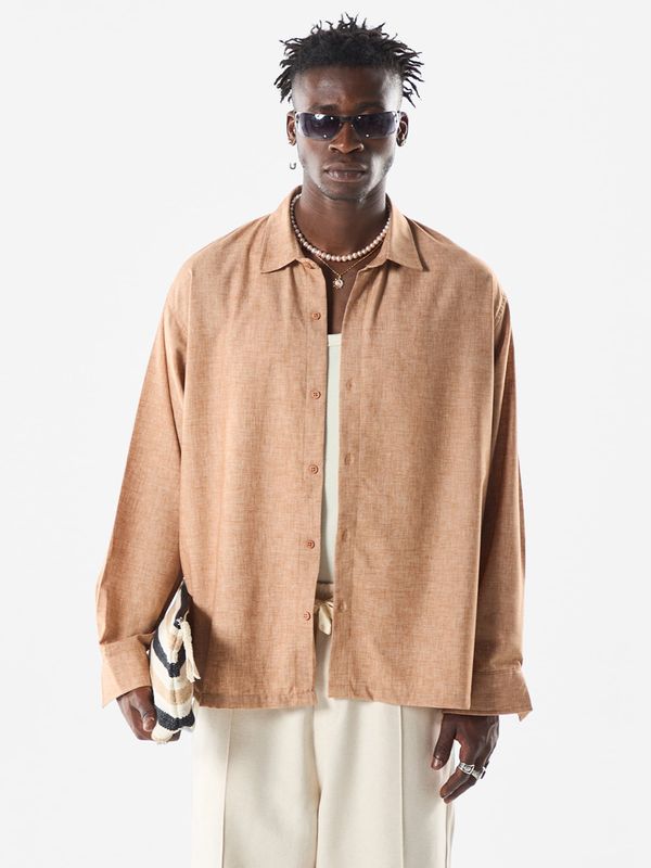 VAMOS CLO VAMOS CLO Košulja  svijetlosmeđa