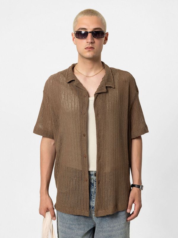 VAMOS CLO VAMOS CLO Košulja 'Tithonia'  smeđa