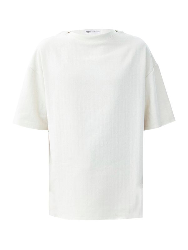 VAMOS CLO VAMOS CLO Majica 'Correze'  ecru/prljavo bijela