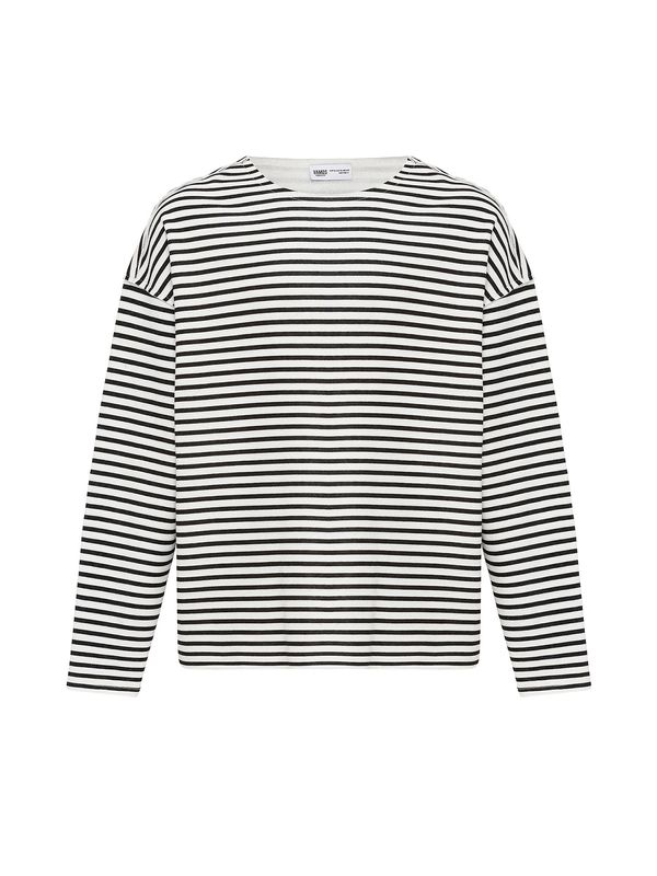 VAMOS CLO VAMOS CLO Majica  ecru/prljavo bijela / crna