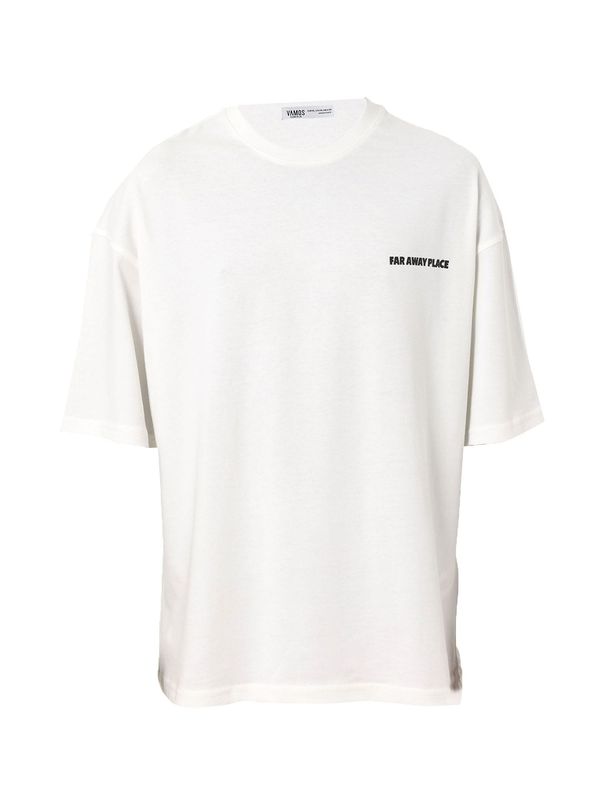 VAMOS CLO VAMOS CLO Majica 'Eustoma'  miks boja / prljavo bijela