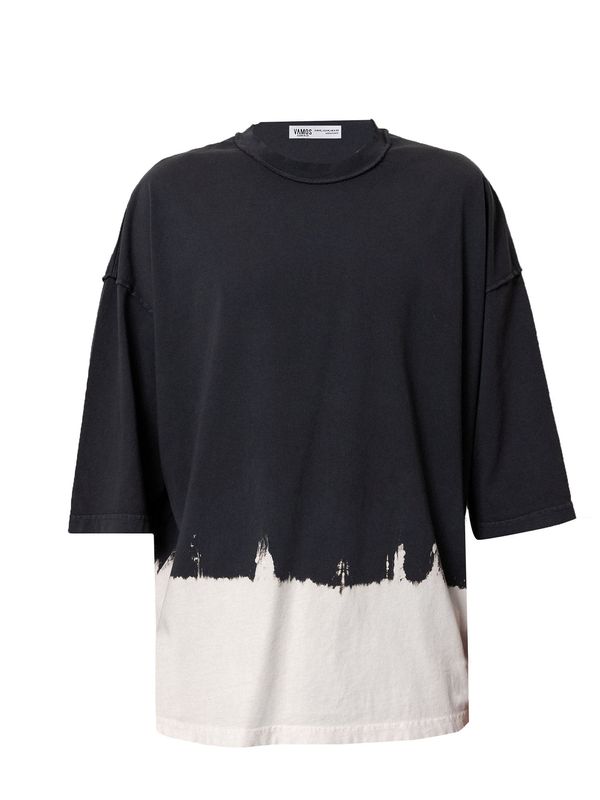 VAMOS CLO VAMOS CLO Majica 'GIRONDE'  crna / bijela