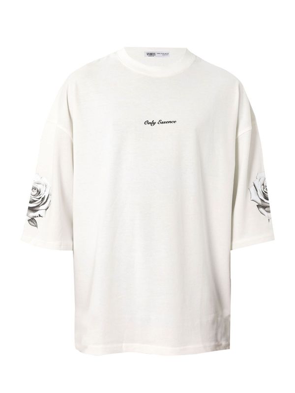 VAMOS CLO VAMOS CLO Majica 'Jasmine Tobacco'  plava / siva / crna / prljavo bijela