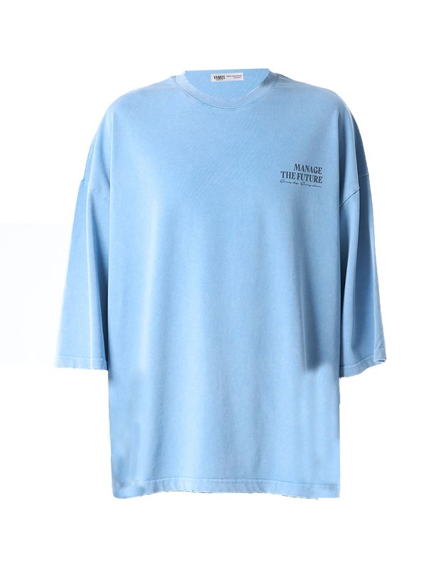 VAMOS CLO VAMOS CLO Majica  mornarsko plava / svijetloplava