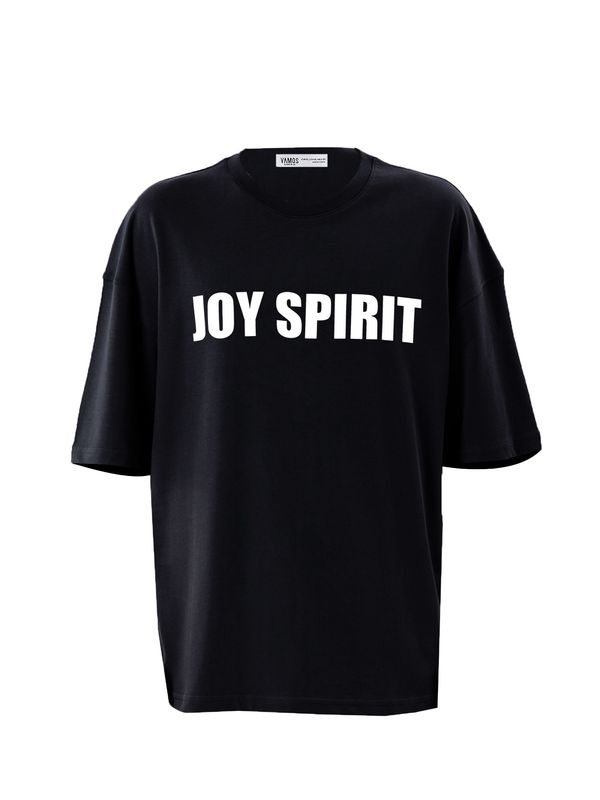 VAMOS CLO VAMOS CLO Majica 'Sachse'  crna / bijela