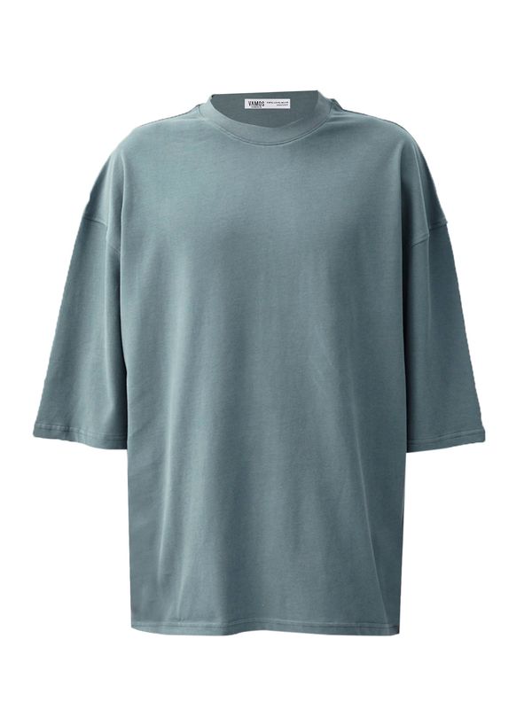 VAMOS CLO VAMOS CLO Majica 'Salt Lake City'  sivkasto plava