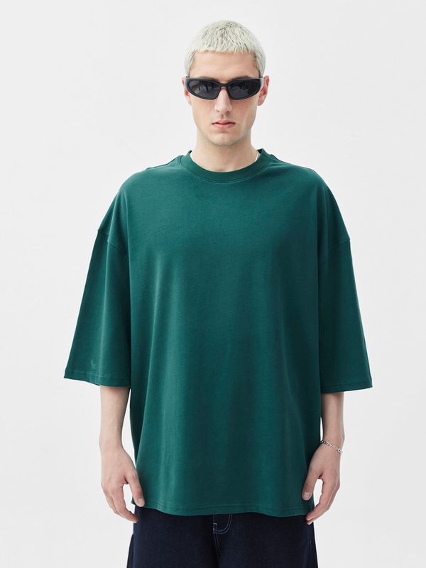 VAMOS CLO VAMOS CLO Majica 'Salt Lake City'  tamno zelena