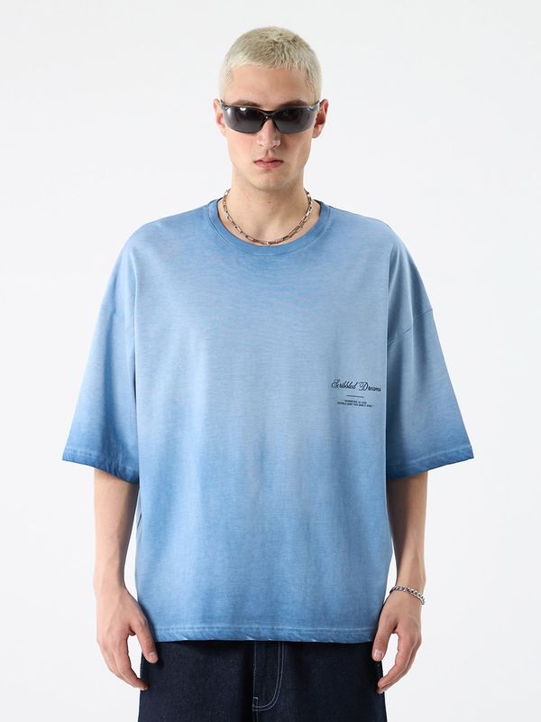 VAMOS CLO VAMOS CLO Majica 'The Colony'  svijetloplava