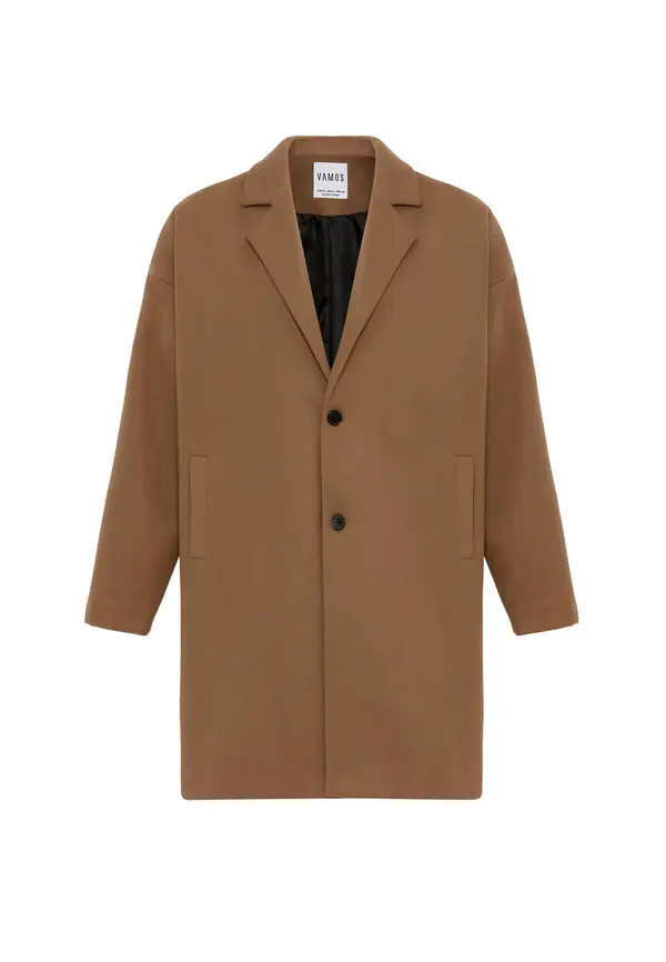 VAMOS CLO VAMOS CLO Prijelazni kaput  boja devine dlake (camel)