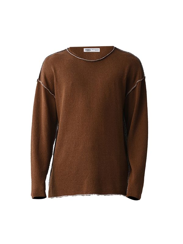 VAMOS CLO VAMOS CLO Pulover 'Charlotte'  smeđa