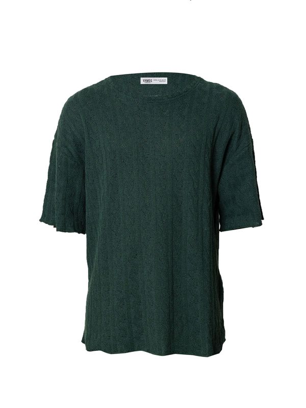 VAMOS CLO VAMOS CLO Pulover 'College Station'  zelena / tamno zelena