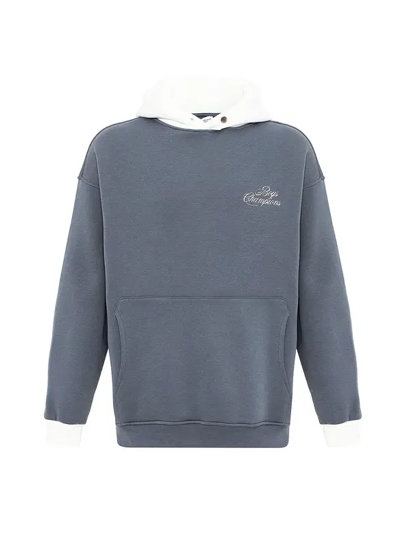VAMOS CLO VAMOS CLO Sweater majica  bazalt siva / bijela