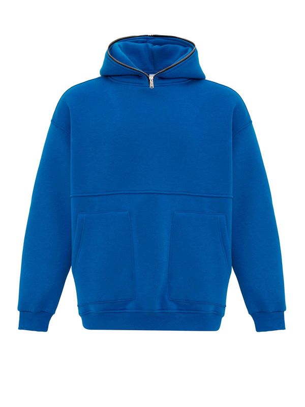 VAMOS CLO VAMOS CLO Sweater majica  kobalt plava