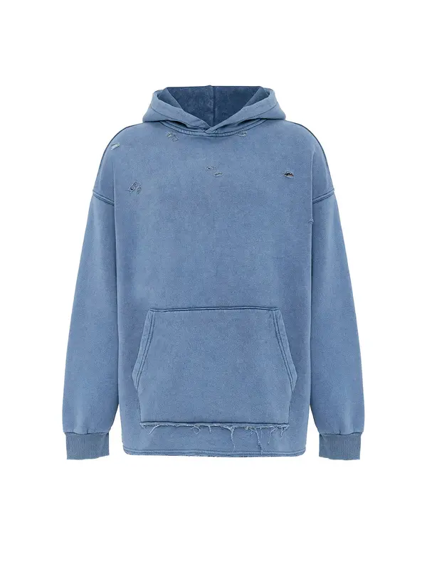 VAMOS CLO VAMOS CLO Sweater majica  plava