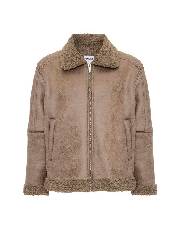 VAMOS CLO VAMOS CLO Zimska jakna  tamno bež