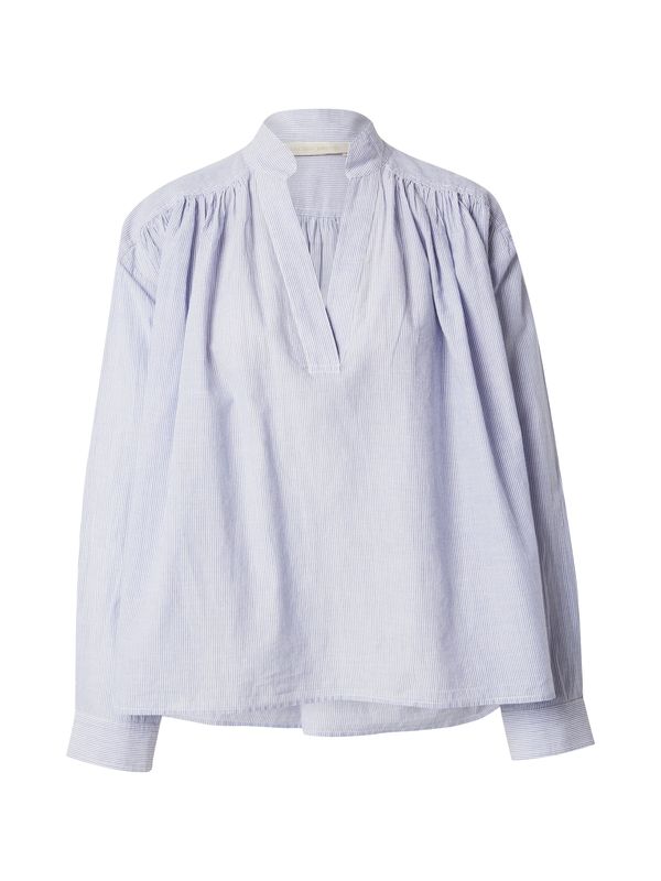 Vanessa Bruno Vanessa Bruno Bluza 'CALVIN'  svijetloplava / bijela