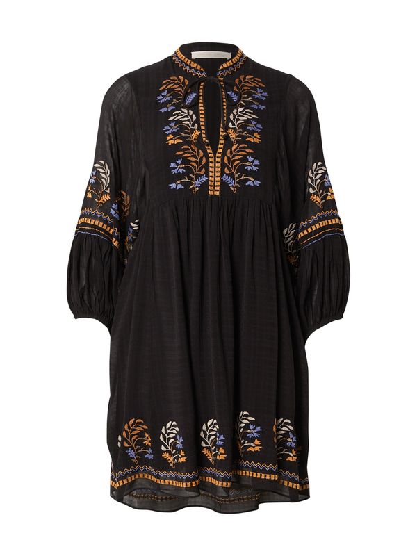 Vanessa Bruno Vanessa Bruno Košulja haljina 'TAKIS'  svijetloplava / narančasta / crna