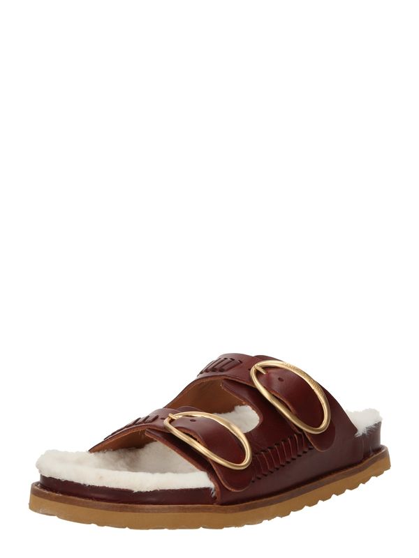 Vanessa Bruno Vanessa Bruno Natikače s potpeticom  kestenjasto smeđa