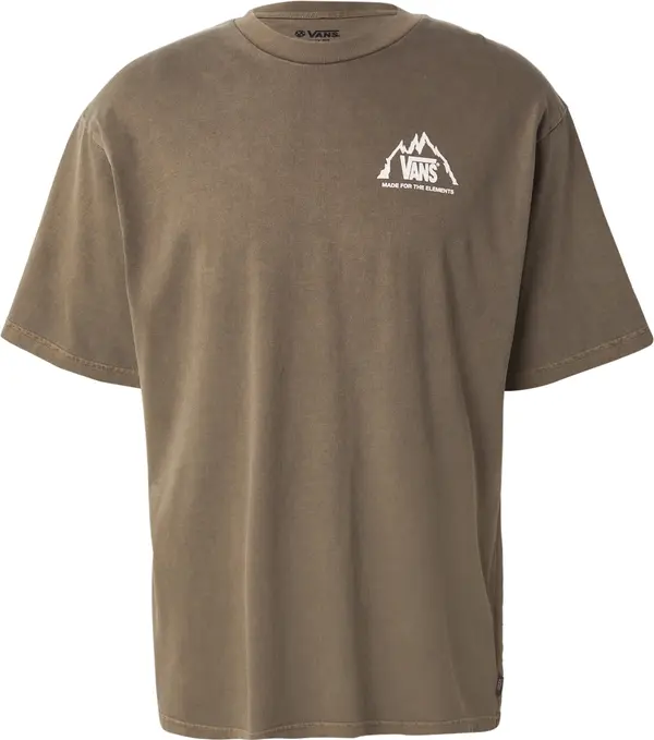 VANS VANS Majica 'Bucket List'  taupe siva / bijela