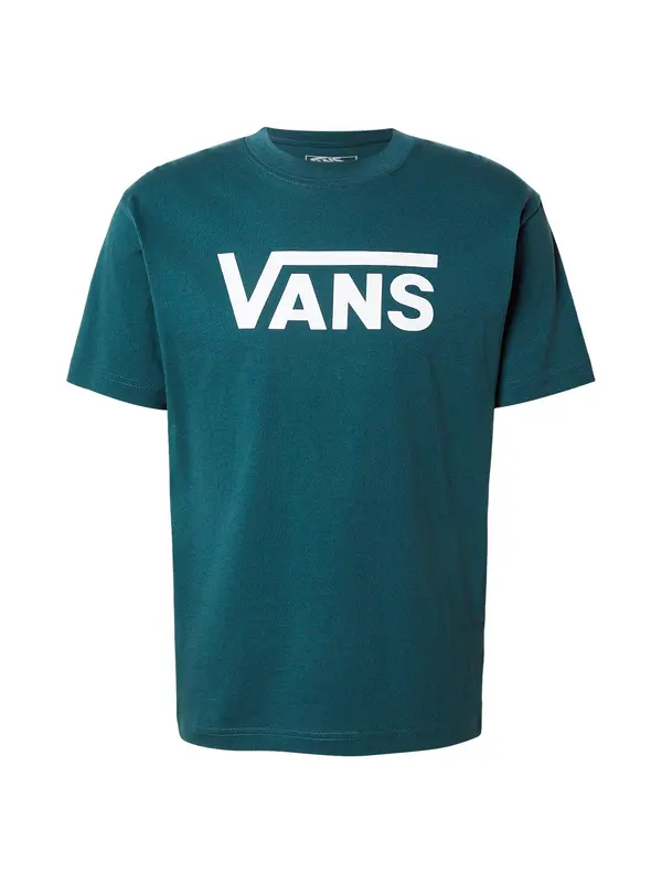 VANS VANS Majica 'Classic'  petrol / bijela