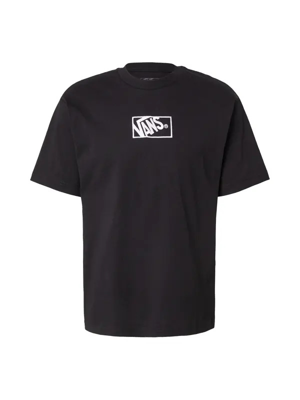 VANS VANS Majica  crna / bijela