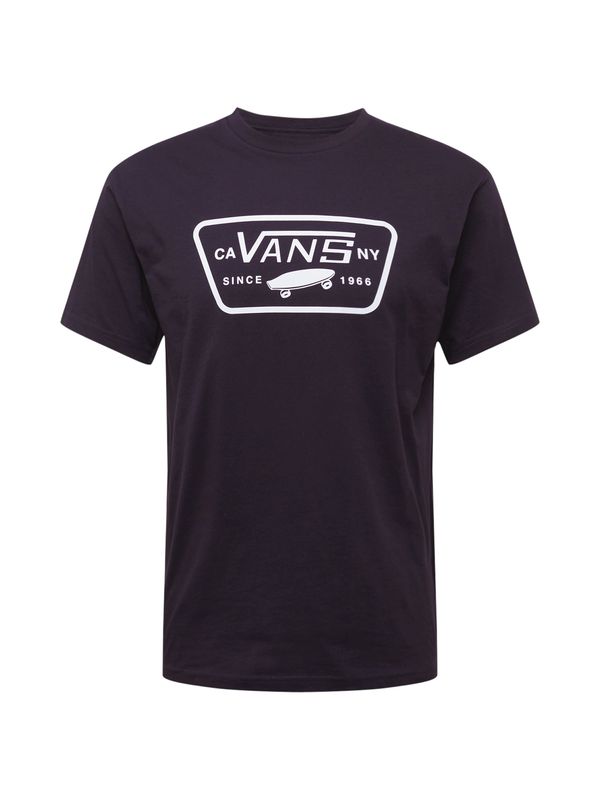 VANS VANS Majica  crna / bijela