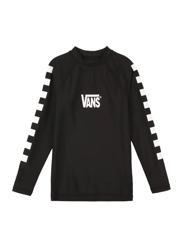 VANS VANS Majica  crna / bijela