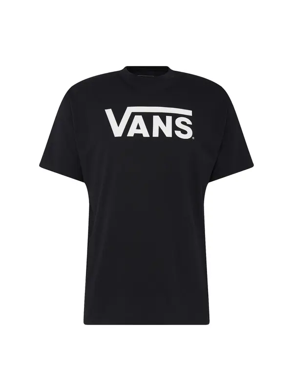 VANS VANS Majica  crna / bijela
