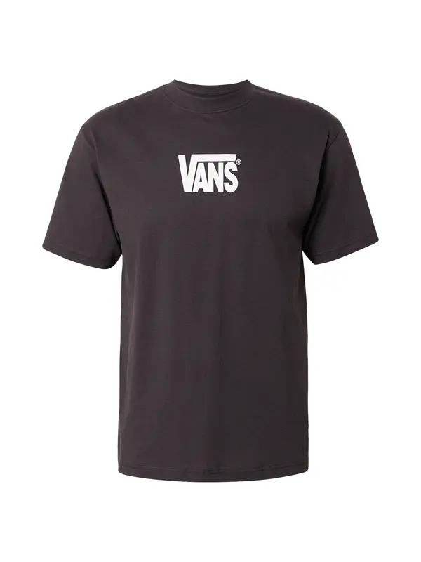 VANS VANS Majica  crna / bijela
